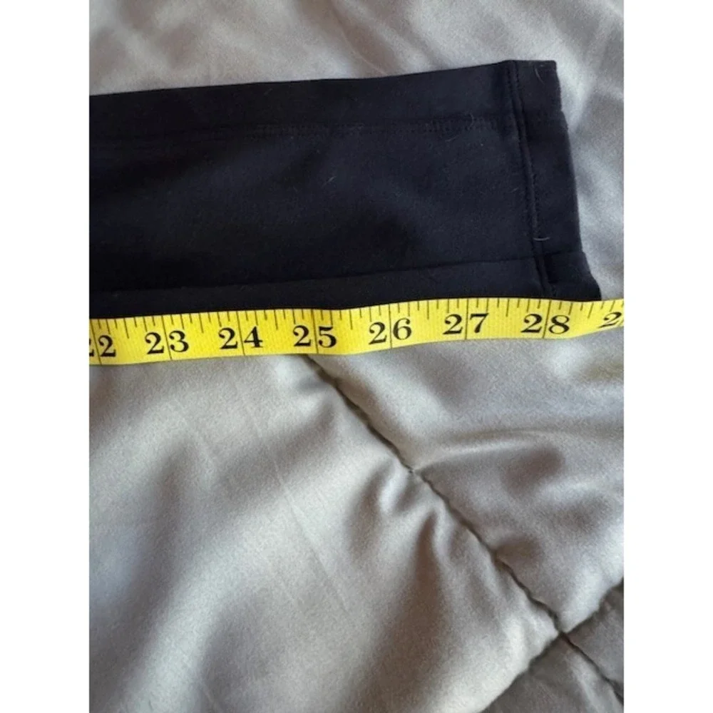 ATHLETA Delancey Moto Tight Women's SIZE XS Black Legging‎ Pockets Stretch Yoga